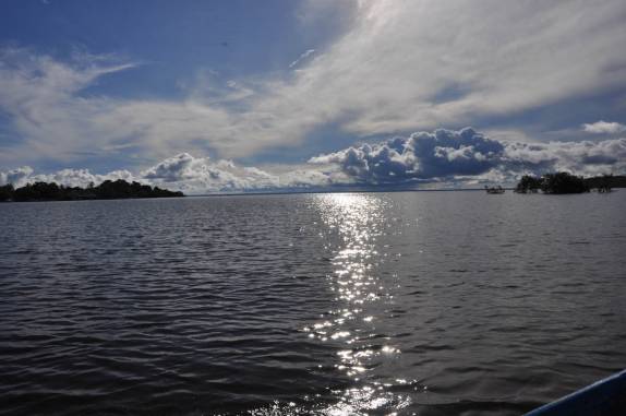 O rio Tapajós, em Alter do Chão - PA